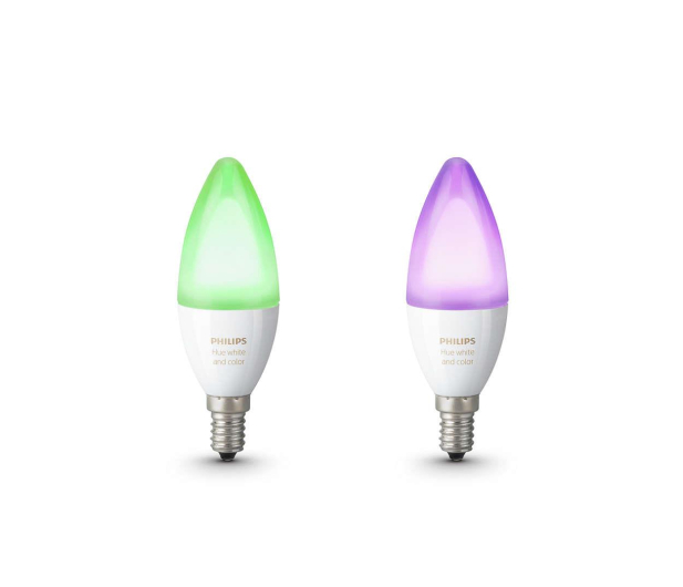 Philips Hue White and Color Ambiance (2szt. E14 6,5W) - 435804 - zdjęcie